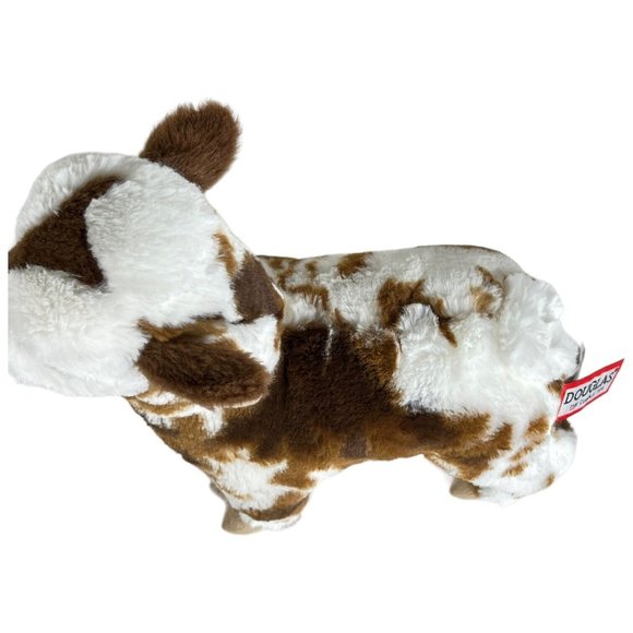 Douglas Cuddle Toy Plush Gerti Goat White Brown Spots Farm Stuffed Animal Toy - Picture 7 of 7